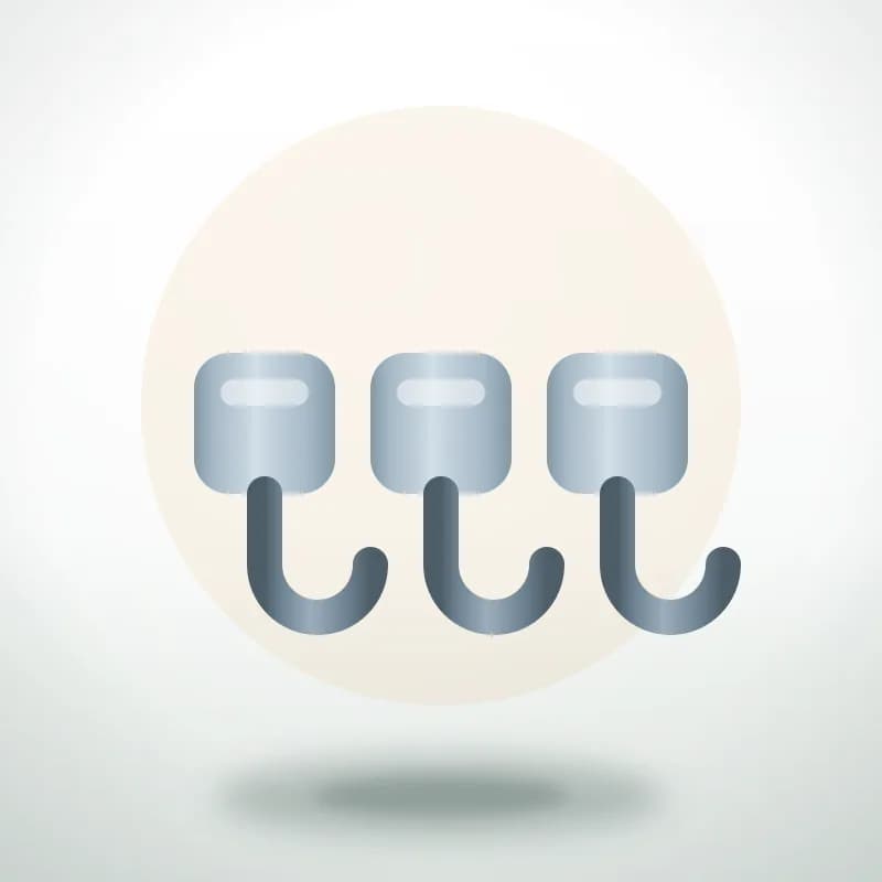 Móc dán tường chịu lực