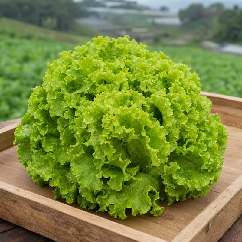 Xà lách xoăn Đà Lạt