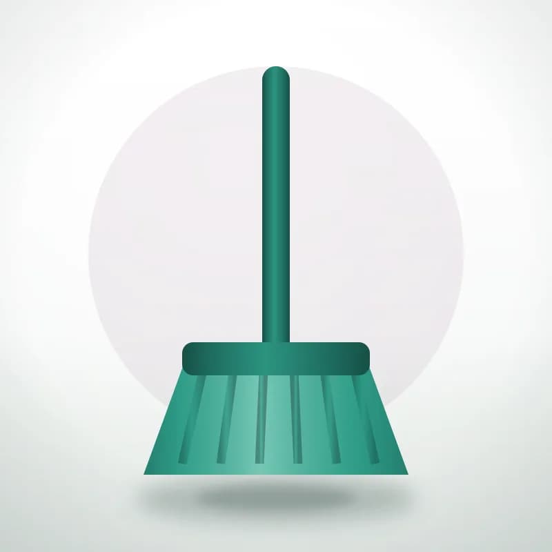 Chổi quét nhà cán dài